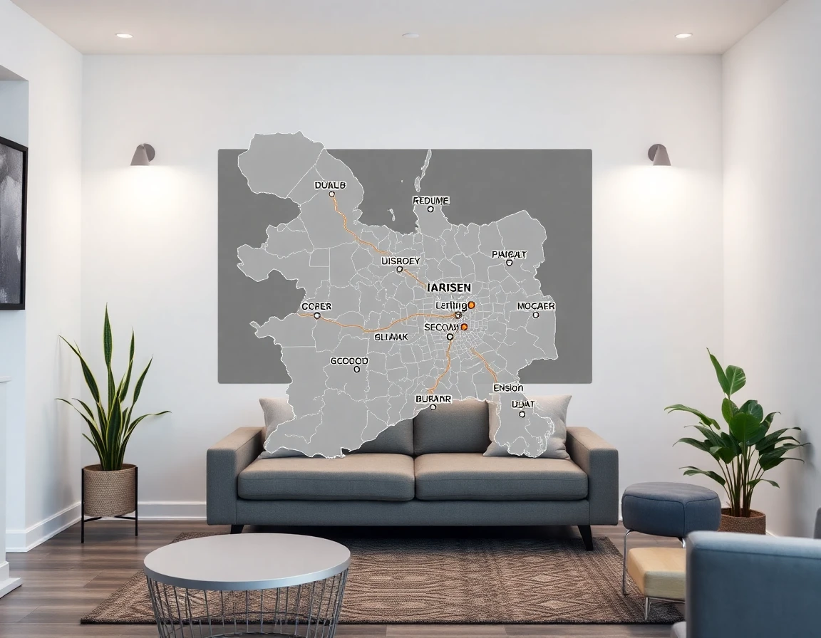 Hvac Service Areas Map